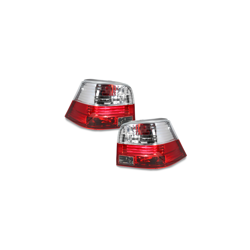 Feux arrière VW Golf IV 97 04 Rouge Cristal RV02DRC