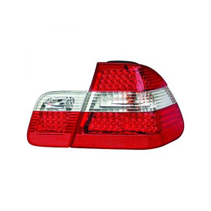 Feux Arri Res Design Led Rouge Blanc Bmw E