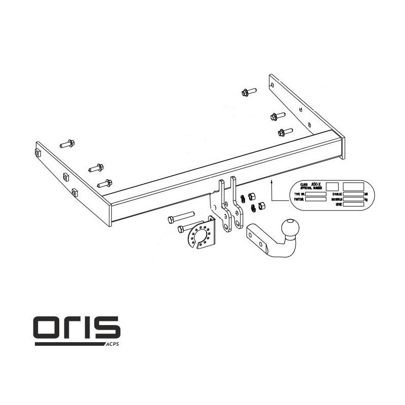 Westfalia Attelage De Remorque Pour Vw T Transporter Bus