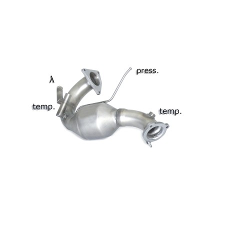 Catalyseur group n + tube remplacement filtre à particules groupe n en inox - mot.CKV / CDU (2967cc)
 
 Reprogrammation des m.