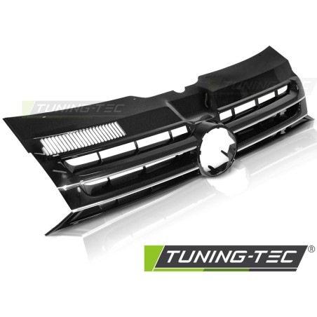 Grille noire chromée compatible VW T5 10-15 Caravelle Multivan