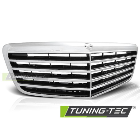 Grille chromée compatible avec Mercedes W211 E-Klasse 03.06-09