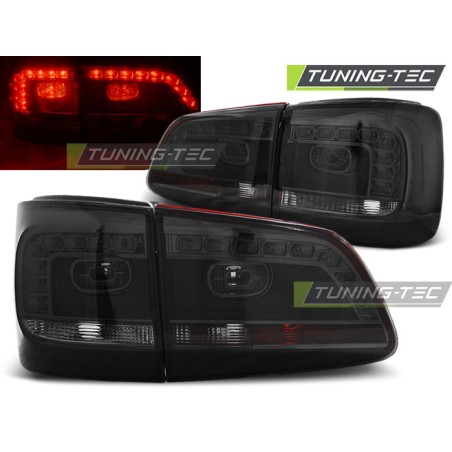 Feux arrière LED fumés compatibles VW Touran 08.10-