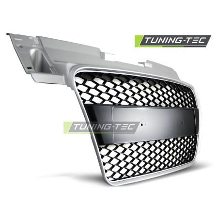 Grille sport argentée compatible AUDI TT 06-14