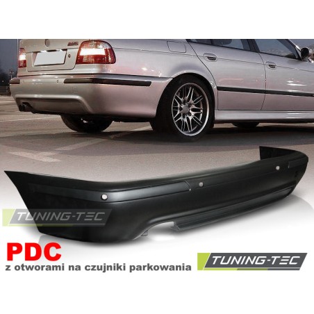 Pare-chocs arrière style sport PDC compatible BMW E39 95-03 berline