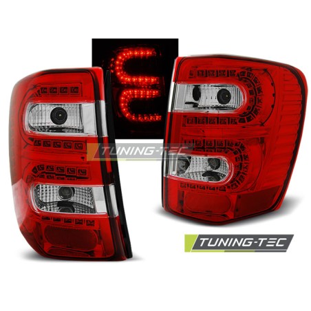 CHRYSLER JEEP GRAND CHEROKEE 99-05.05 LED ROUGE BLANC