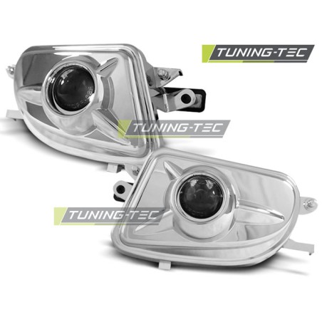 FOG LIGHTS CHROME fits MERCEDES W210 06.99-03.02 / CLK / SLK