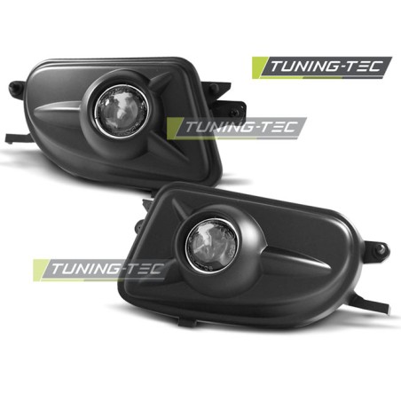 FOG LIGHTS BLACK fits MERCEDES W210 99-02/ CLK/ SLK