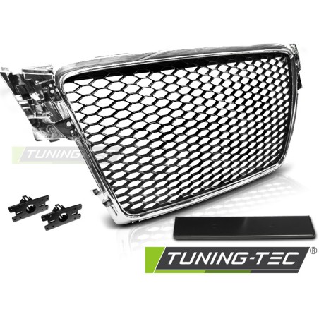 Grille Sport Chrome pour AUDI A4 B8 08-11