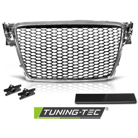 Grille Sport Chrome pour AUDI A4 B8 08-11