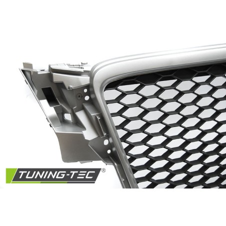 Grille Sport Argent pour AUDI A4 B8 08-11