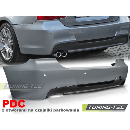 Pare-chocs arrière sport PDC compatible BMW E90 09-11