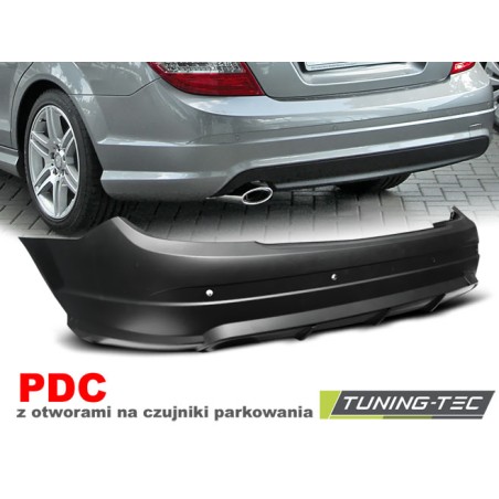 Pare-chocs arrière sport PDC pour MERCEDES W204 07-10 berline