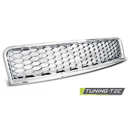 Grille sport chromée pour AUDI A4 (B6) 10.00-10.04