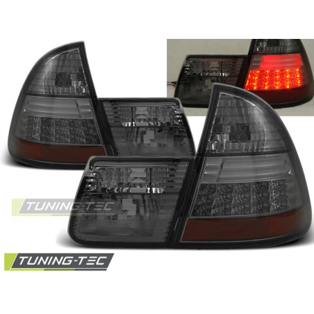 Feux arrière LED fumés compatibles BMW E46 99-05 Touring