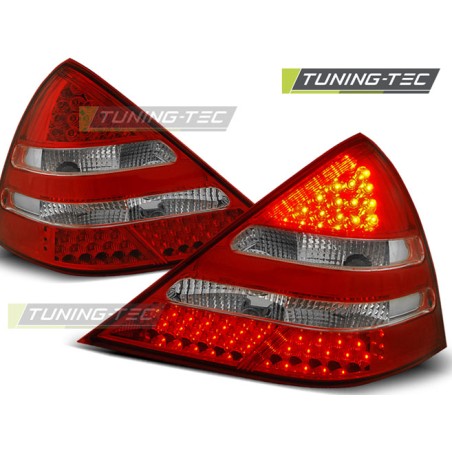 Feux arrière LED rouge blanc pour MERCEDES R170 SLK 04.96-04