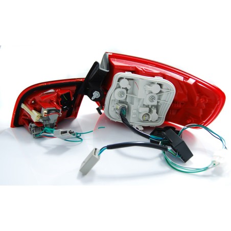 Feux arrière LED rouge blanc pour AUDI A3 8P 04-08 SPORTBACK