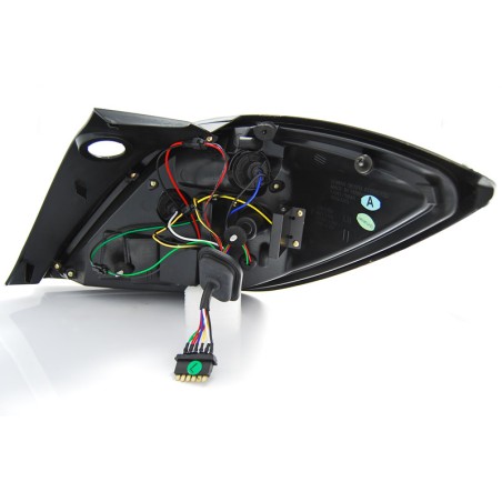 OPEL ASTRA H 03.04-09 3D ROUGE BLANC LED