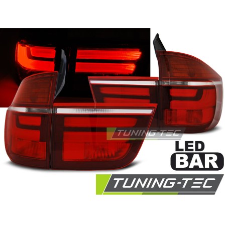 FEUX ARRIÈRE LED ROUGE BLANC pour BMW X5 E70 03.07-05.10