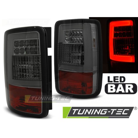 Feux arrière LED BAR fumés pour VW CADDY 03-03.14