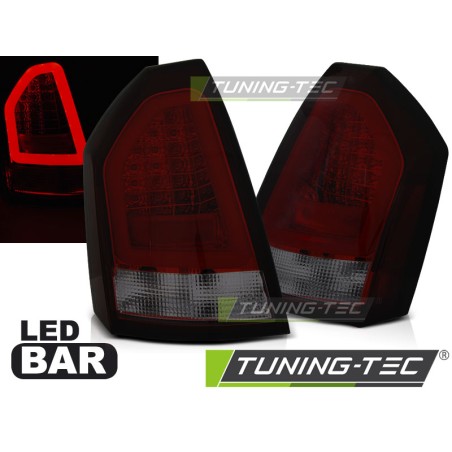 CHRYSLER 300C 05-08 LED BAR ROUGE FUMÉ