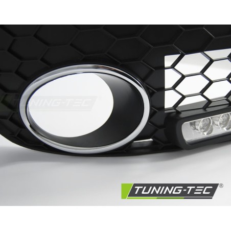 Cadre de feux antibrouillard sport LED compatible VW Golf 5