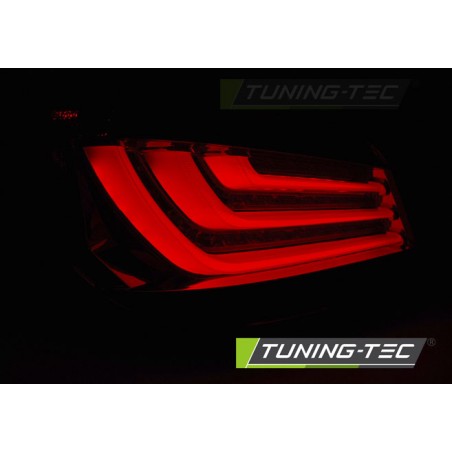 Feux arrière LED BAR rouge fumé pour BMW E60 07.03-02.07