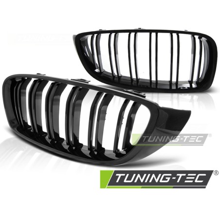 Grille noire brillante look sport compatible BMW F32, F33, F36 13-