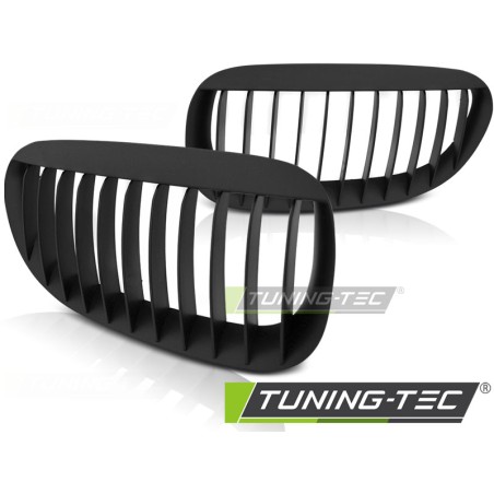 Grille noire mate compatible avec BMW E63/E64 02-10