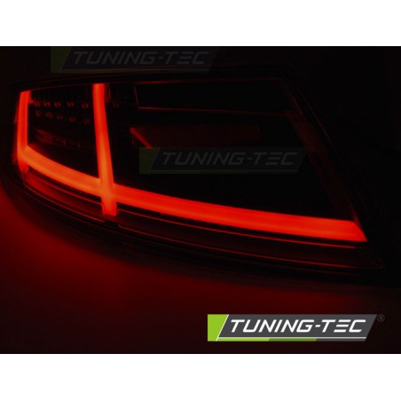 Feux arrière LED BAR fumés compatibles AUDI TT 04.06-02.14