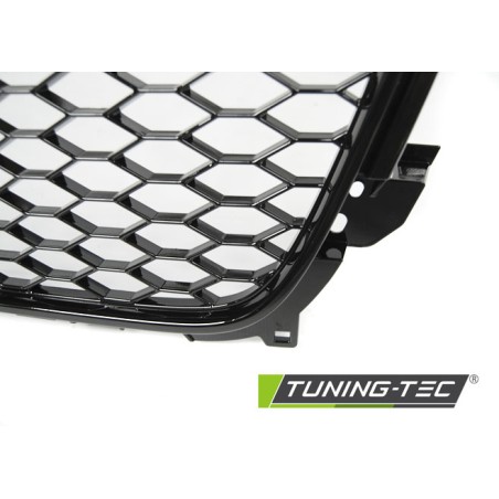 Grille Sport Noir Brillant pour AUDI A4 (B8) 11.11-15