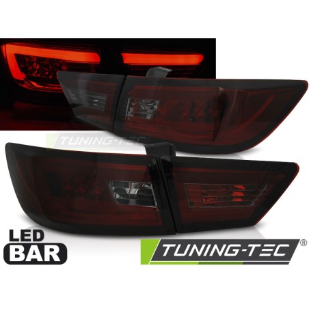 RENAULT CLIO IV 13-16 HATCHBACK LED BAR ROUGE FUMÉ