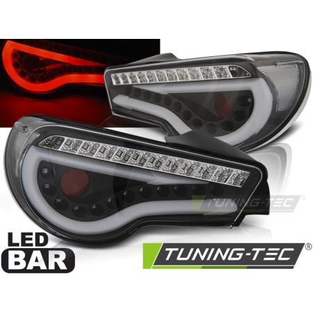 TOYOTA GT86 12-16 LED BAR NOIR SÉQUENTIEL