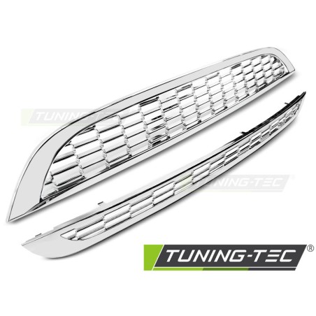 Grille S Type Chrome compatible avec MINI COOPER 01-06 R50 / R53