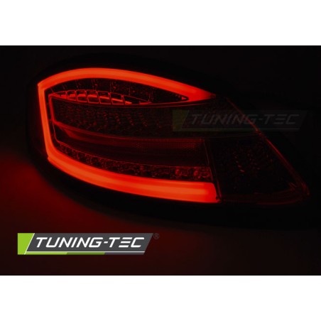 Feux arrière à LED rouge fumé séquentiel pour PORSCHE BOXSTER 987 / CAYMAN 05-08