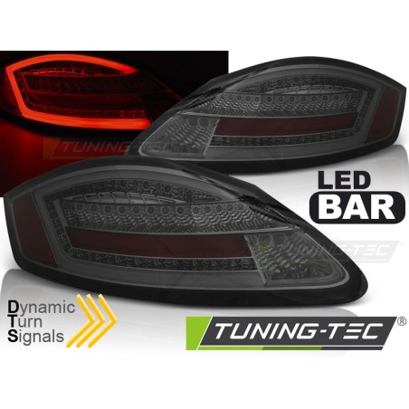 Feux arrière LED fumés séquentiels pour PORSCHE BOXSTER 987 / CAYMAN 05-08