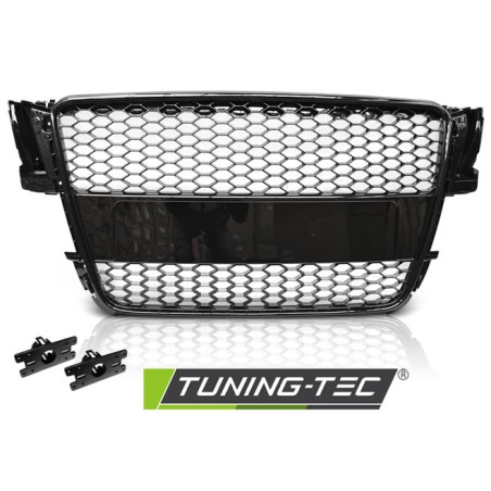 Grille Sport Noir Brillant compatible AUDI A5 07-06.11