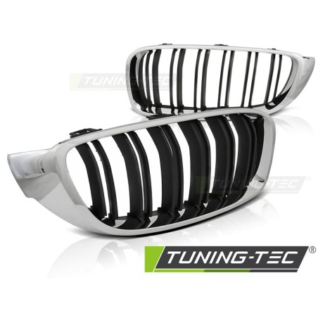 Grille noire chromée look sport compatible BMW F32, F33, F36 13-