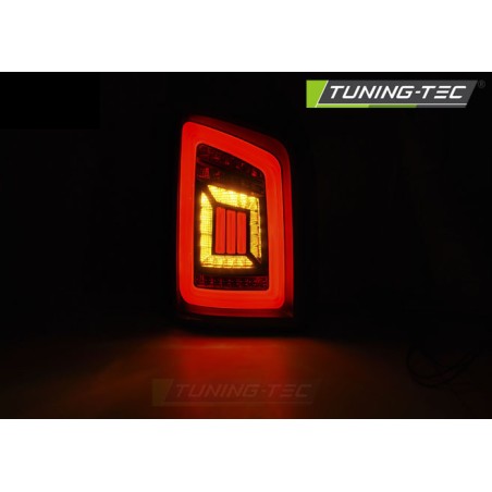 Feux arrière LED BAR fumé noir rouge pour VW T5 04.03-09 / 10-15 Transporter