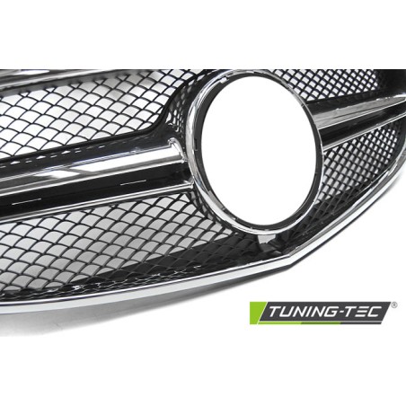 Grille sport noir chrome compatible Mercedes W212 13-16