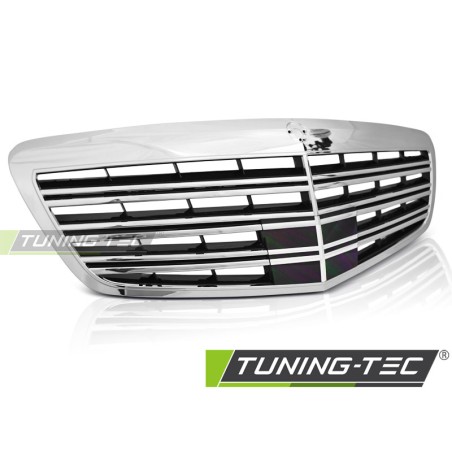 Grille sport chrome noir compatible MERCEDES W221 09-13