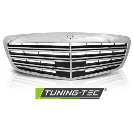 Grille sport chrome noir compatible MERCEDES W221 09-13