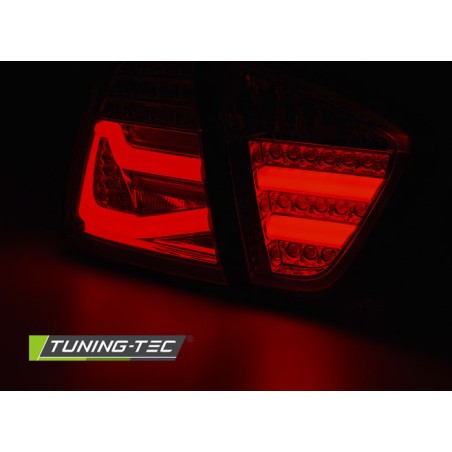 Feux arrière LED BAR rouge blanc pour BMW E90 03.05-08.08