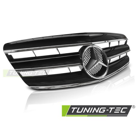 Grille sport chrome noir pour MERCEDES W221 05-09