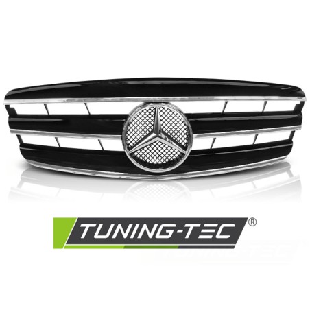 Grille sport chrome noir pour MERCEDES W221 05-09