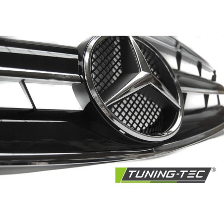 Grille sport chrome noir pour MERCEDES W221 05-09