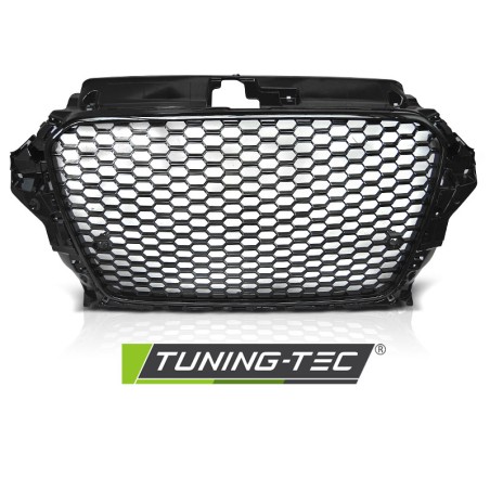 Grille sport noir brillant compatible AUDI A3 (8V) 12-16