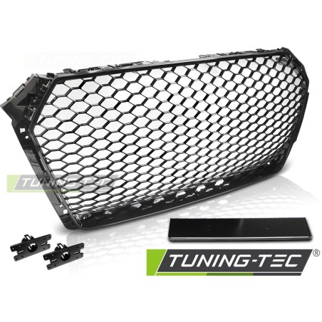 Grille Sport Noir Brillant compatible AUDI A4 B9 15-19