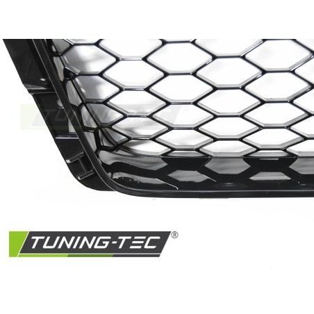 Grille Sport Noir Brillant compatible AUDI A4 B9 15-19