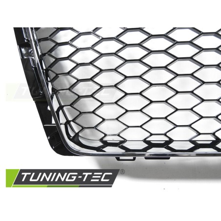 Grille Sport Chrome Noir compatible AUDI A4 B9 15-19